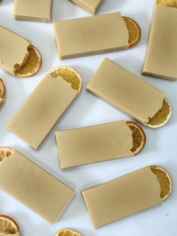 Honey Clementine Hemp Soap Bar - Image 3
