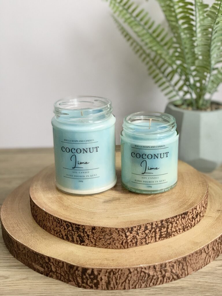 Coconut Lime Soy Candle