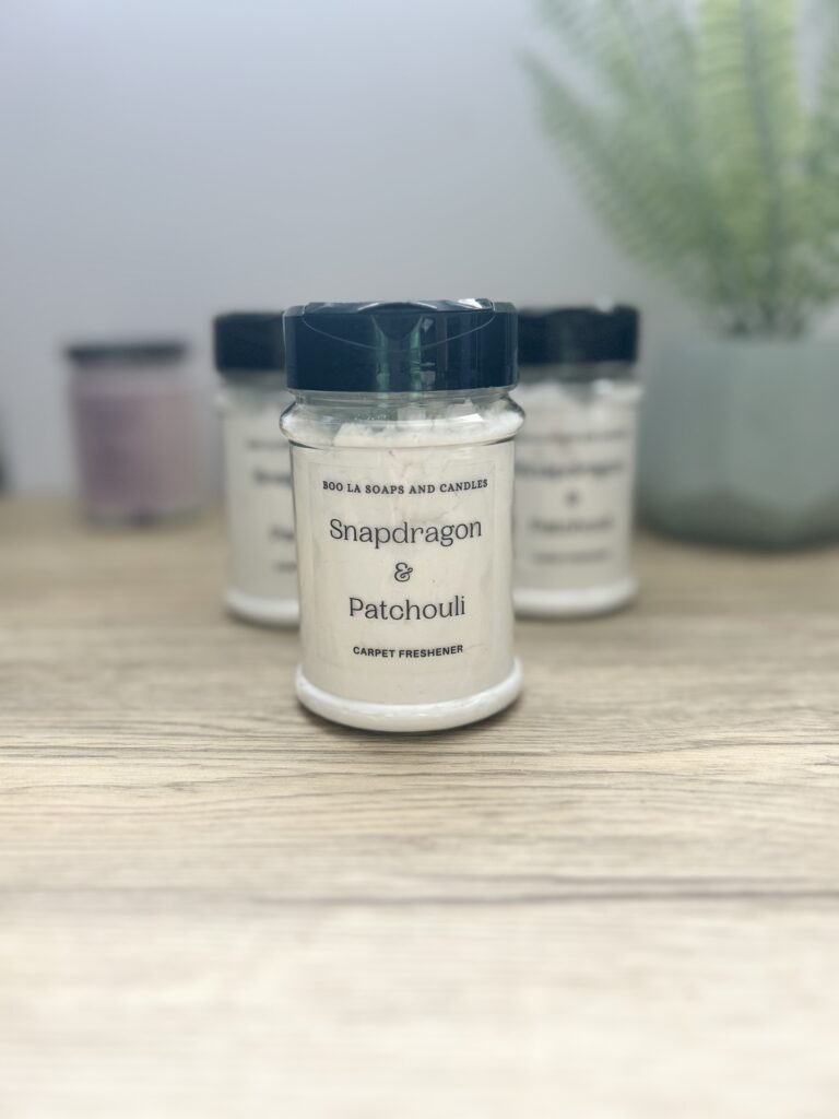 Carpet freshener Powder - Snapdragon & Patchouli