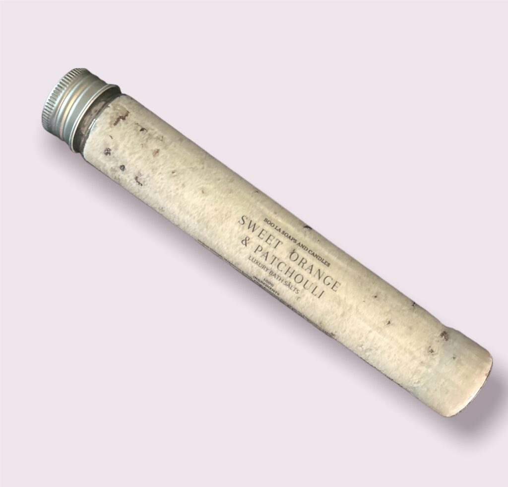 Sweet Orange Patchouli bath salts