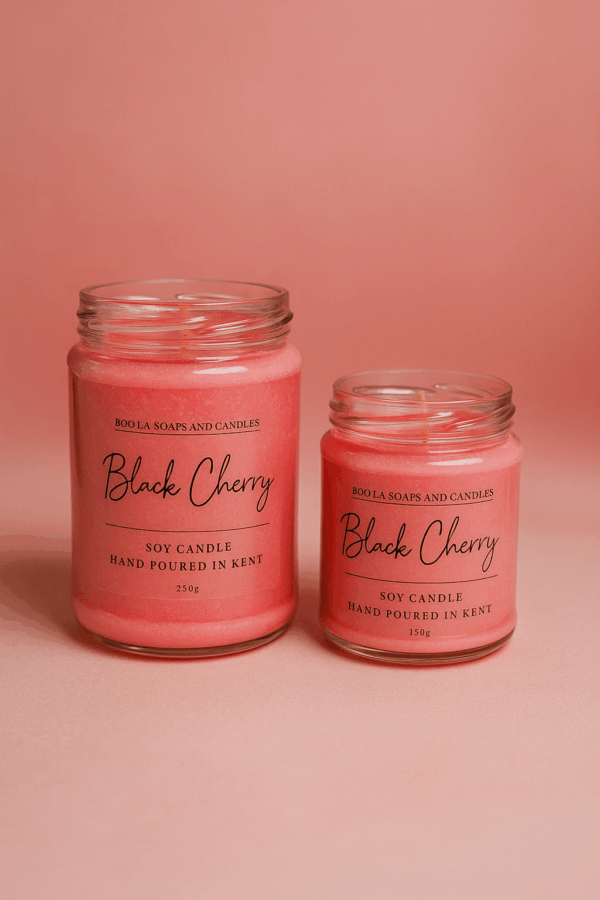 Black Cherry Soy Candle