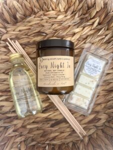 cosy night in aromatherapy gift set