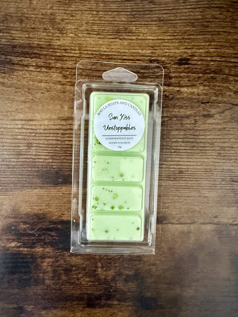 sun kiss unstoppables soy wax melts