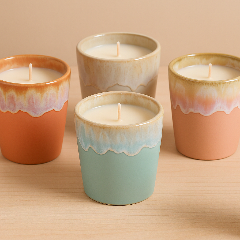 refillable coffee cup candles