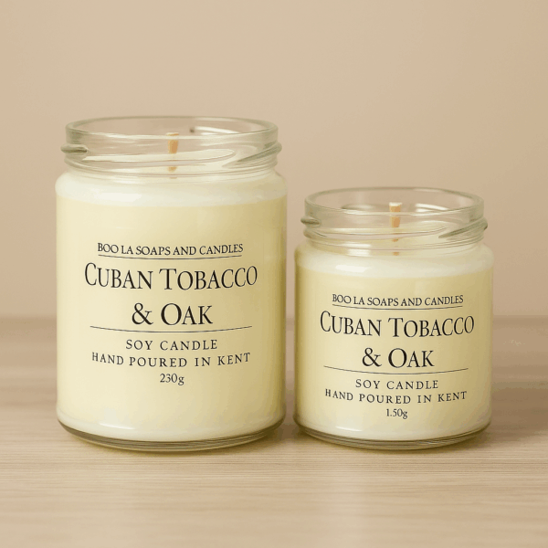 Cuban Tobacco & Oak Soy Candle
