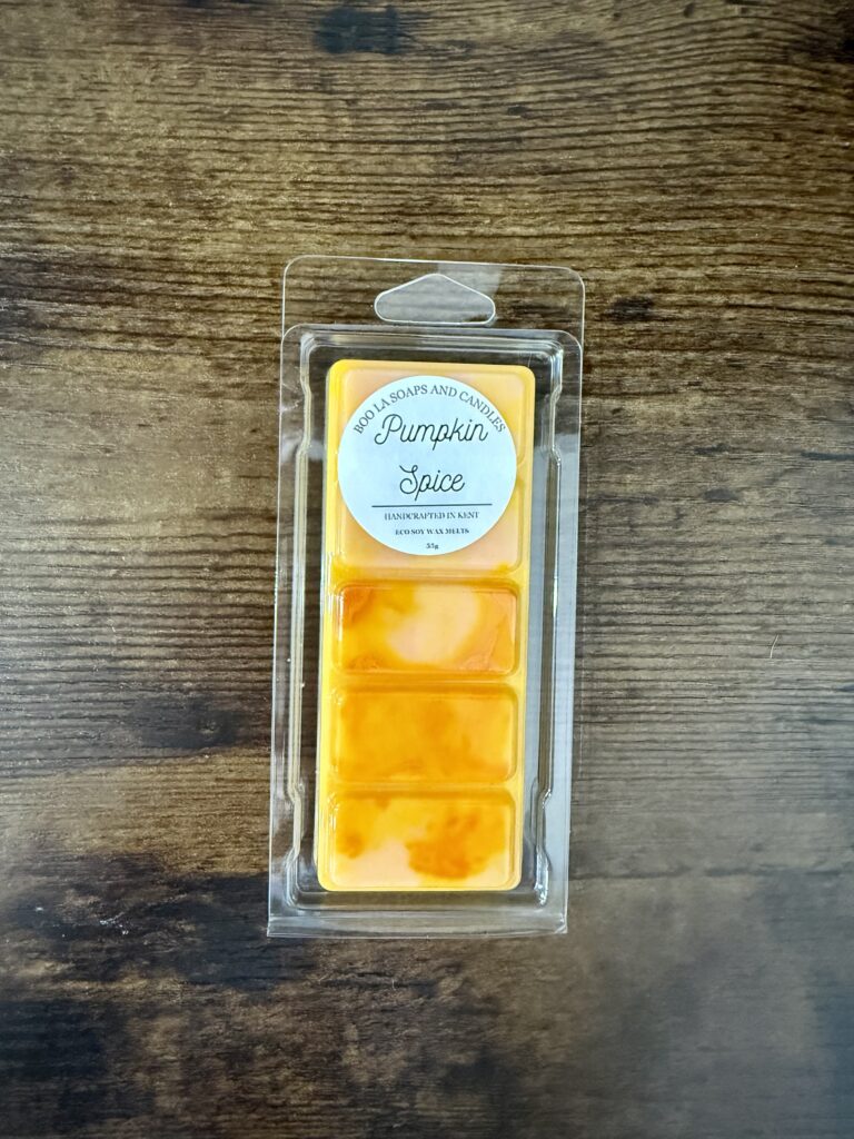 pumpkin spice soy wax melt