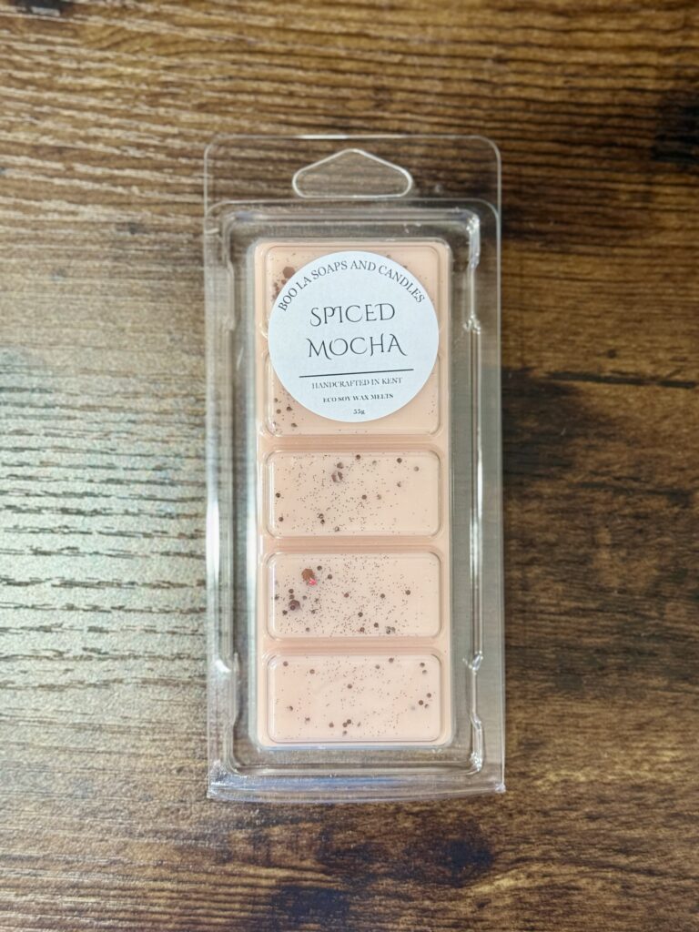 spiced mocha soy wax melt