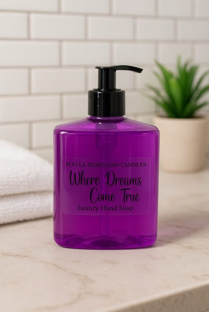 where dreams come true luxury hand soap