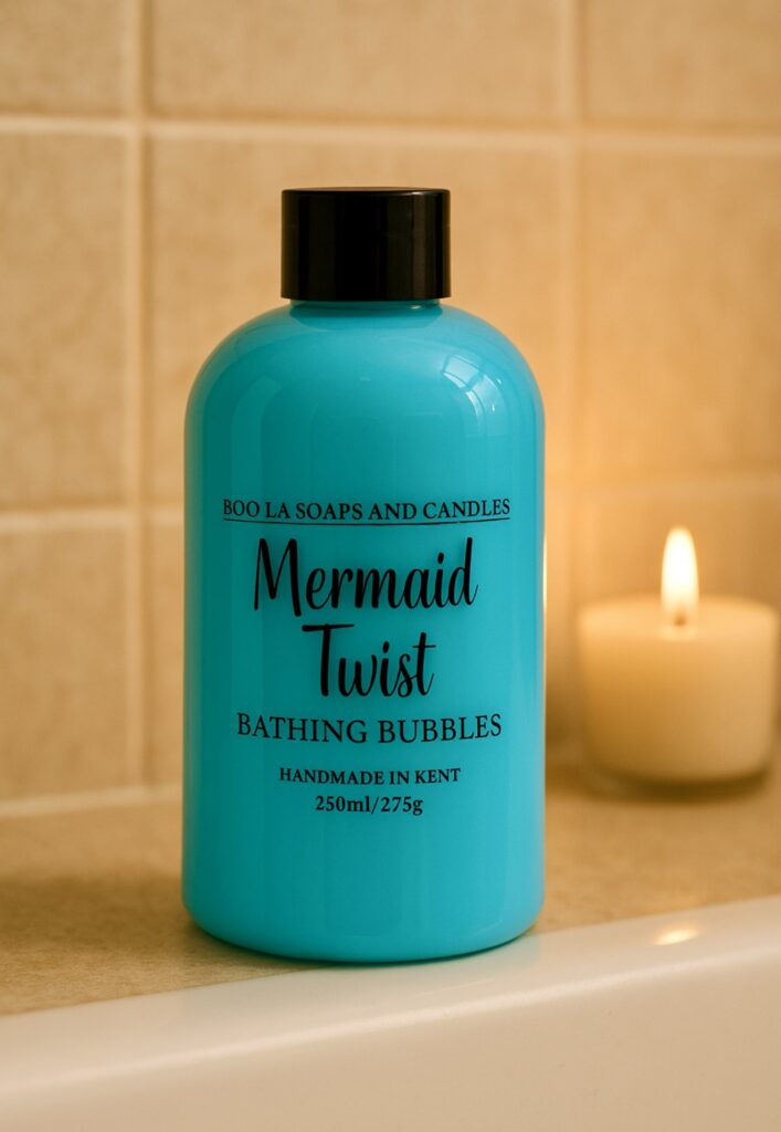 mermaid twist bathing bubbles