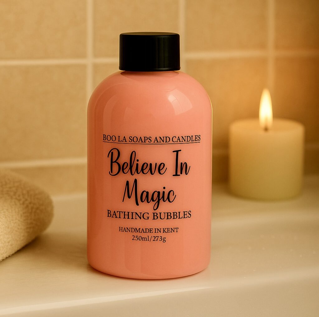 believe in magic bathing bubbles