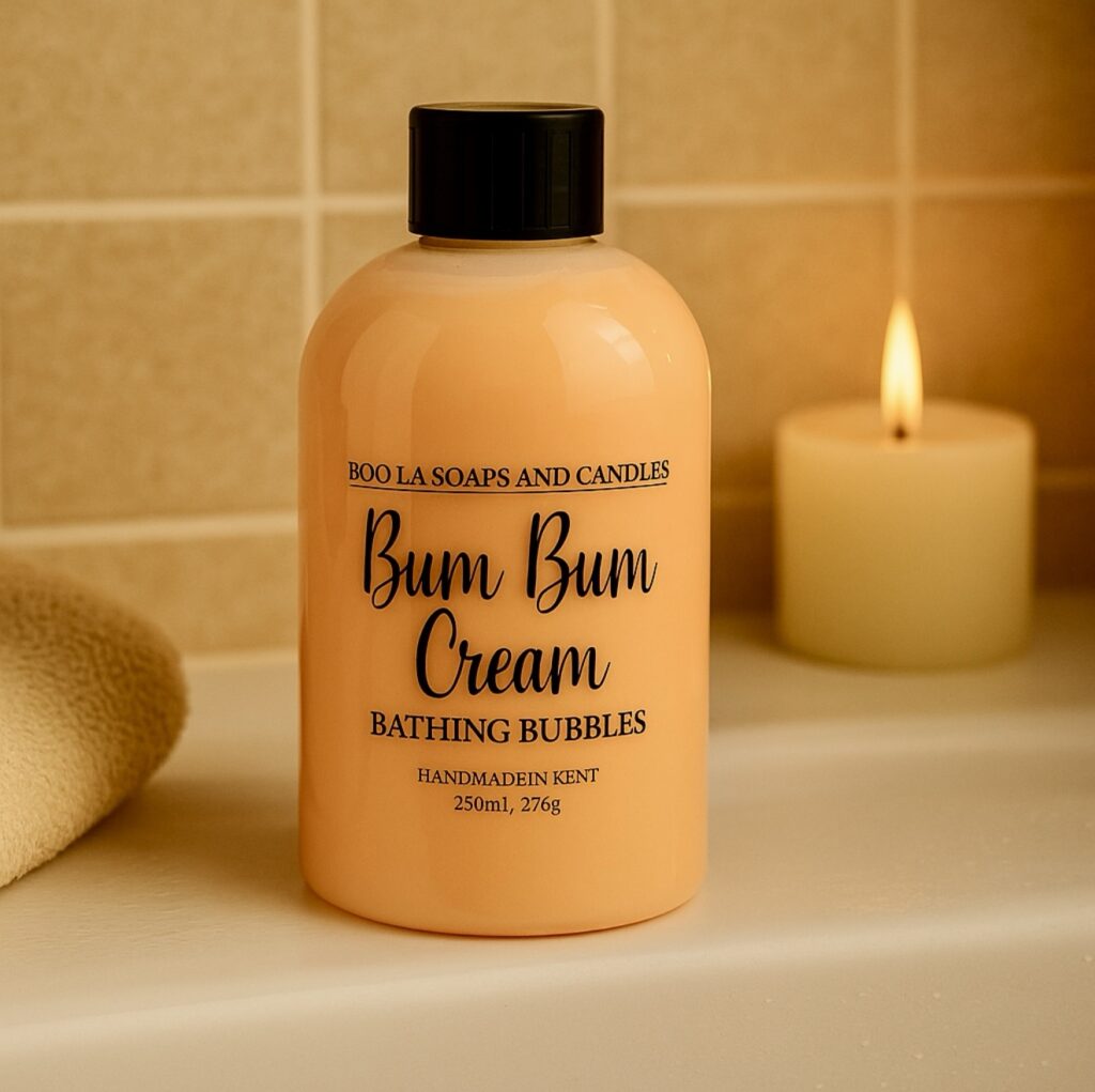 bum bum cream bathing bubbles