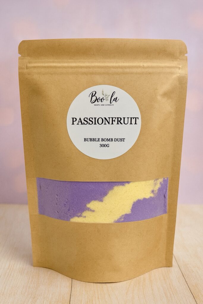 passionfruit bubble bomb dust