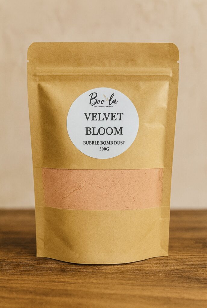 velvet bloom bubble bomb dust
