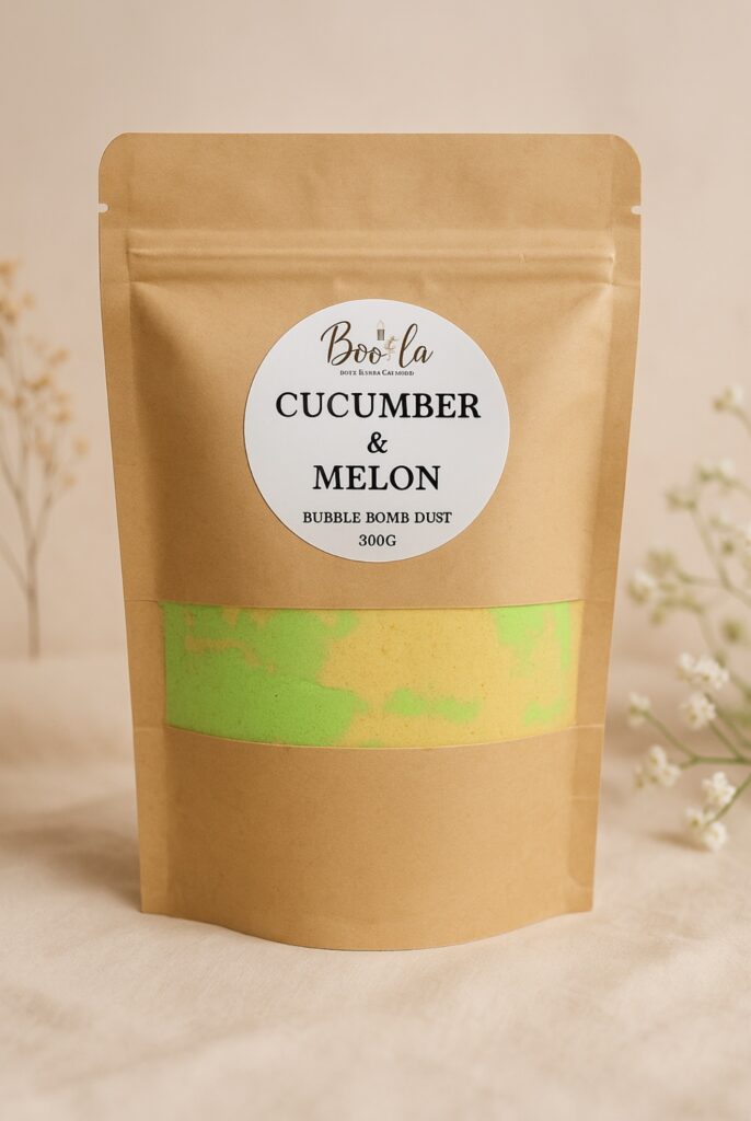 cucumber melon bubble bomb dust