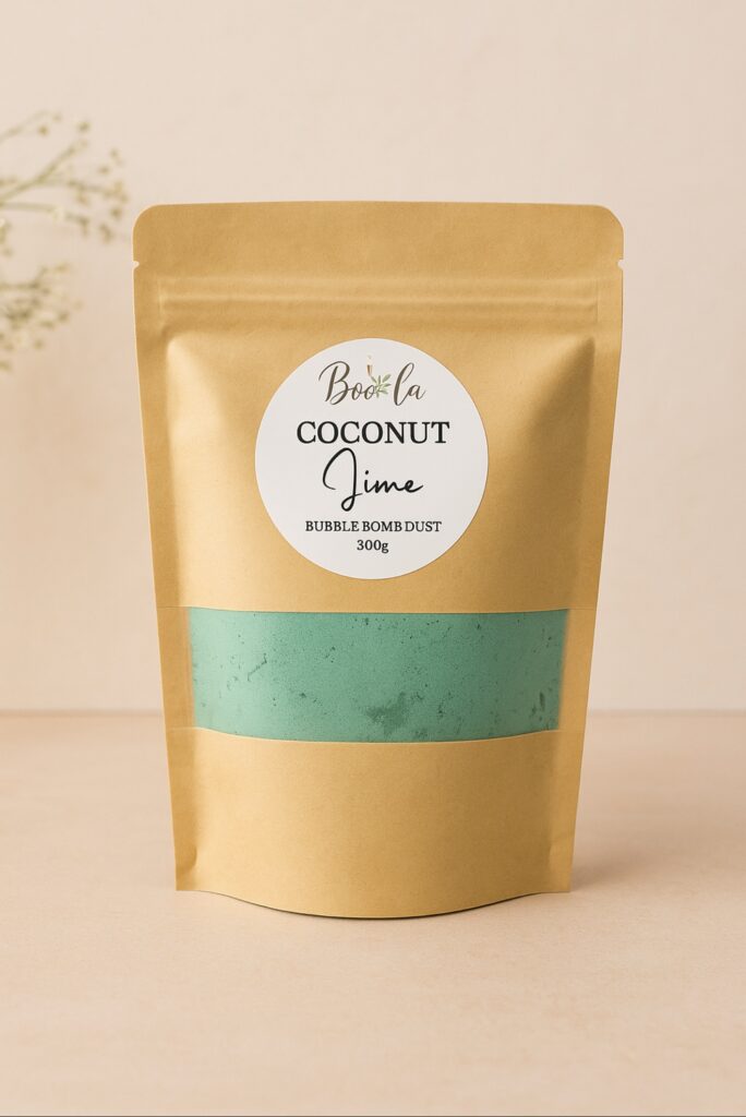 coconut lime bubble bomb dust