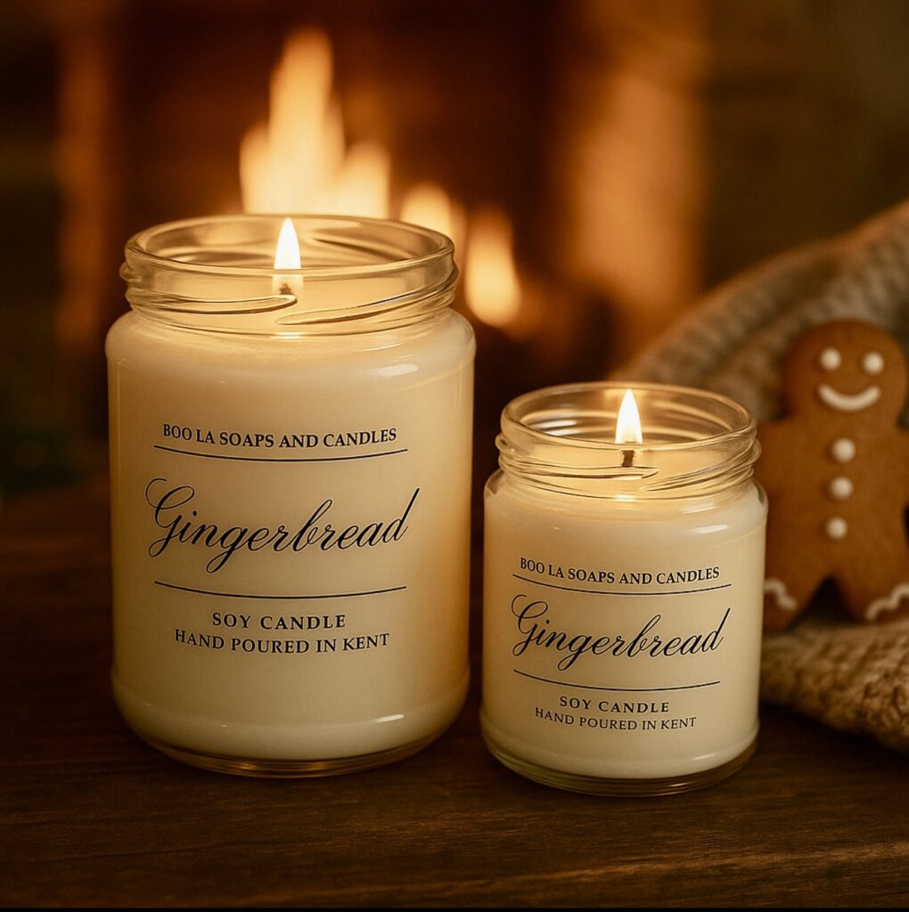 gingerbread soy candle