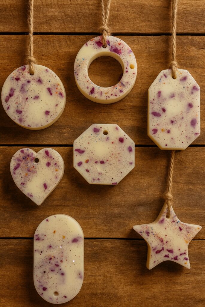 Cosy Cabin Scented Christmas Tree Decorations