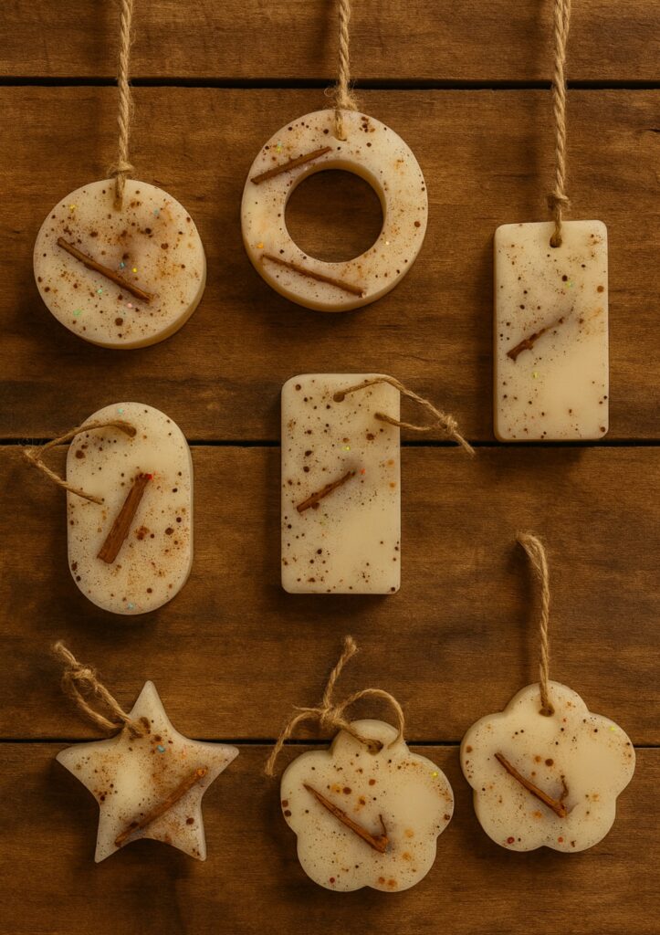 Spiced Mocha Scented Christmas Tree Decorations