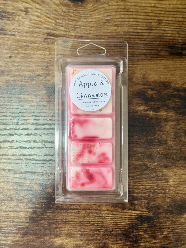 apple and cinnamon soy wax melts