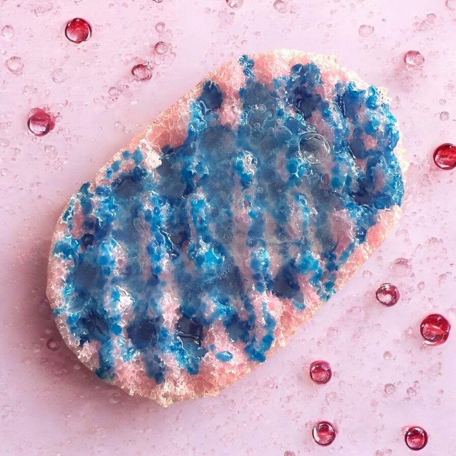 snow fairie soap sponge