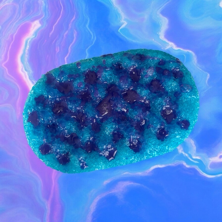 mermaid twist soap sponge